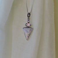 Tiffany Stone and Amethyst Pendant