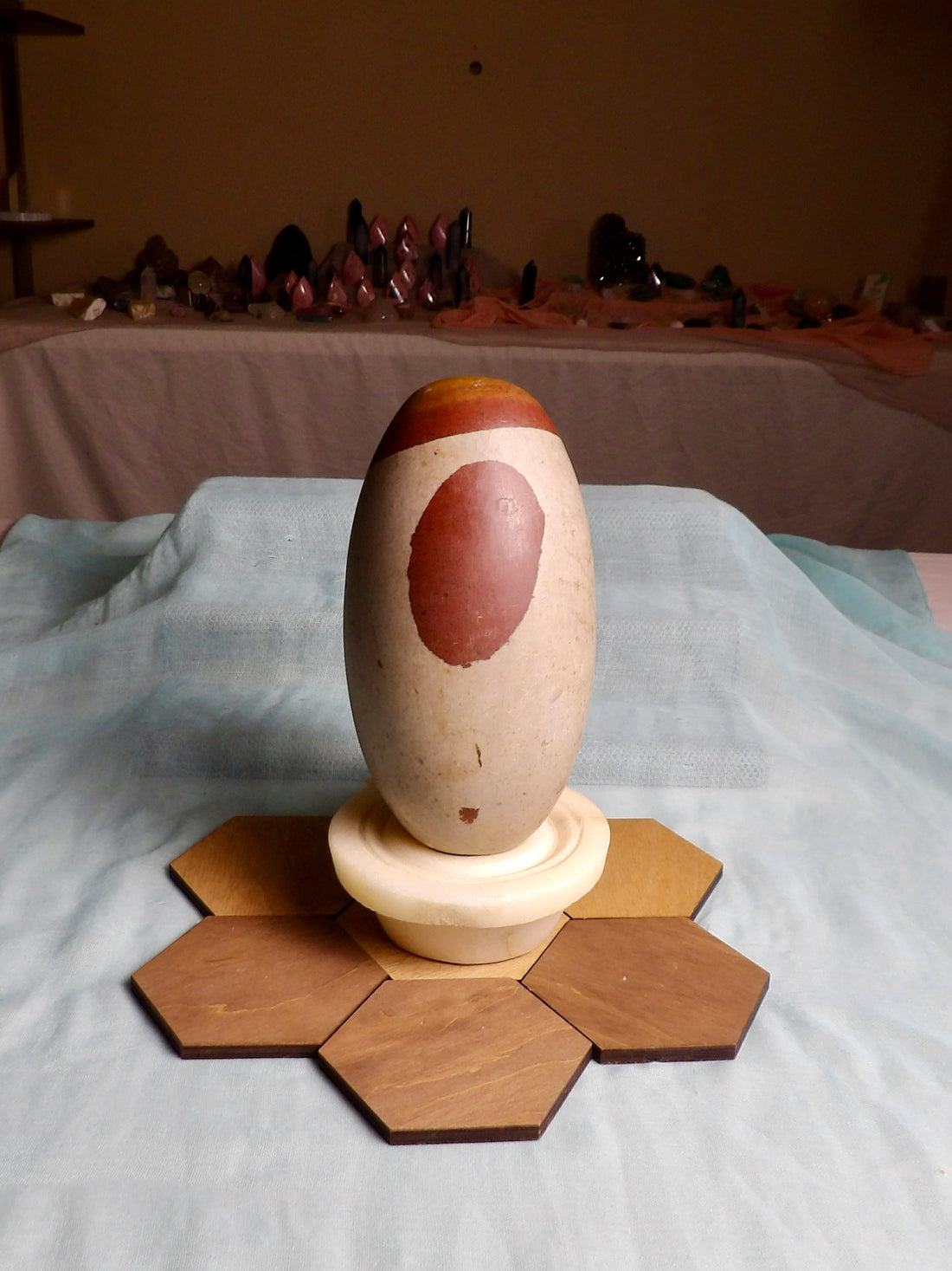 Sacred Shiva Lingam & Yoni Base Set (Large)