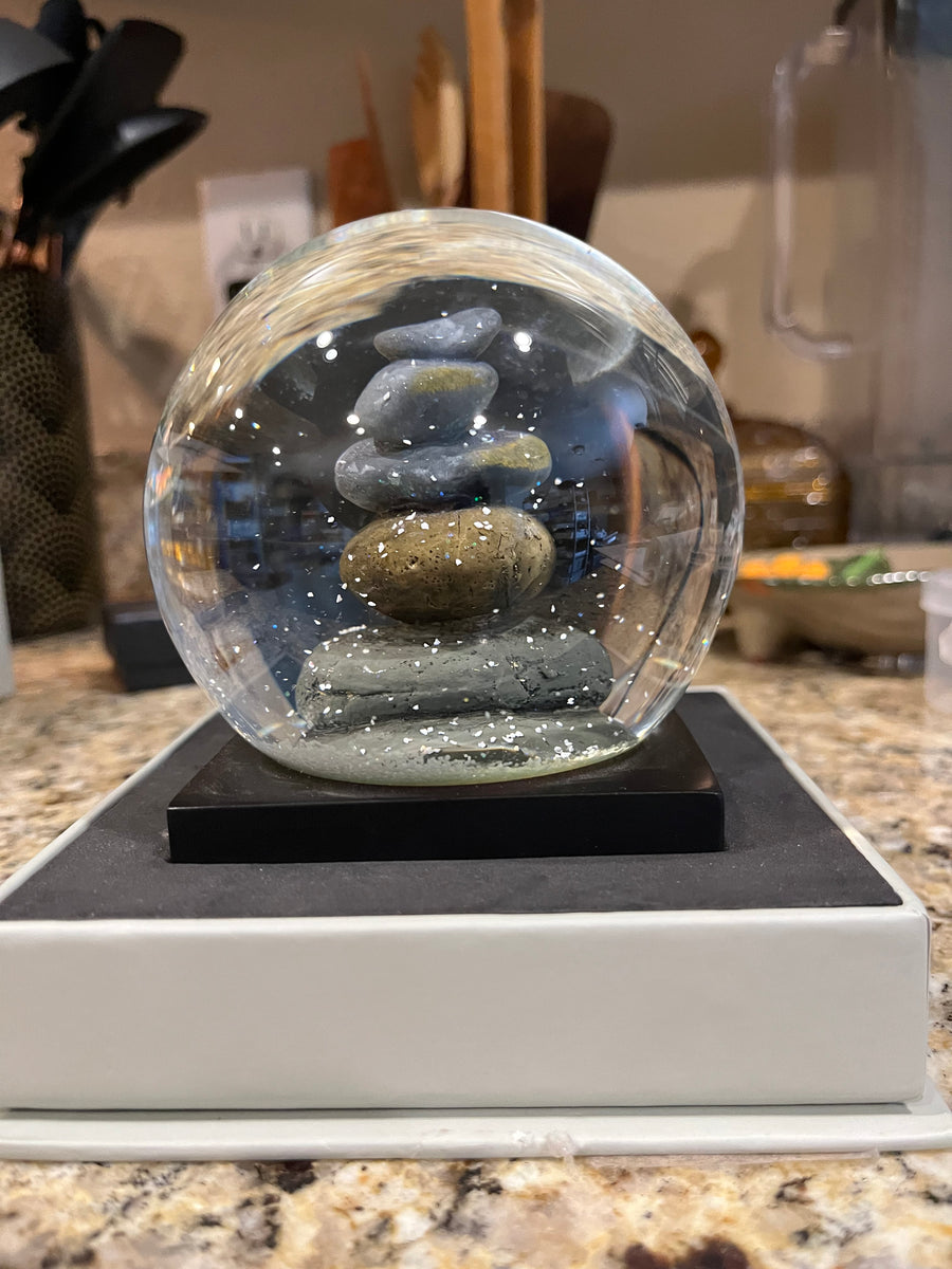 Zen Snow Globe