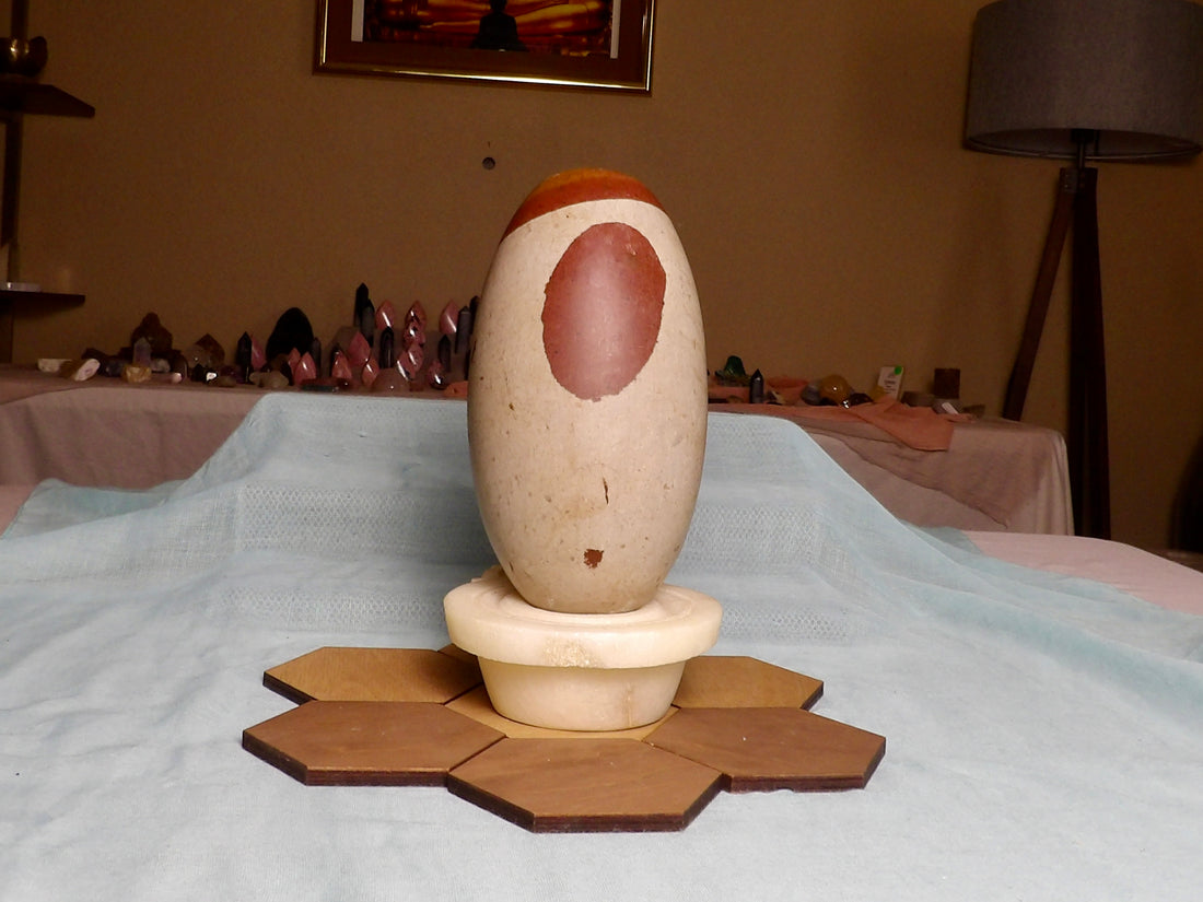 Sacred Shiva Lingam & Yoni Base Set (Large)