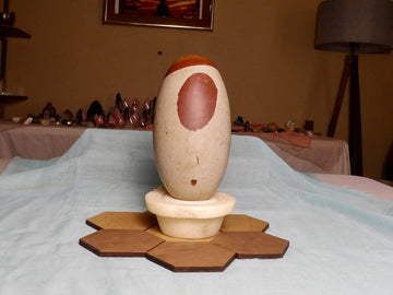 Sacred Shiva Lingam & Yoni Base Set (Large)