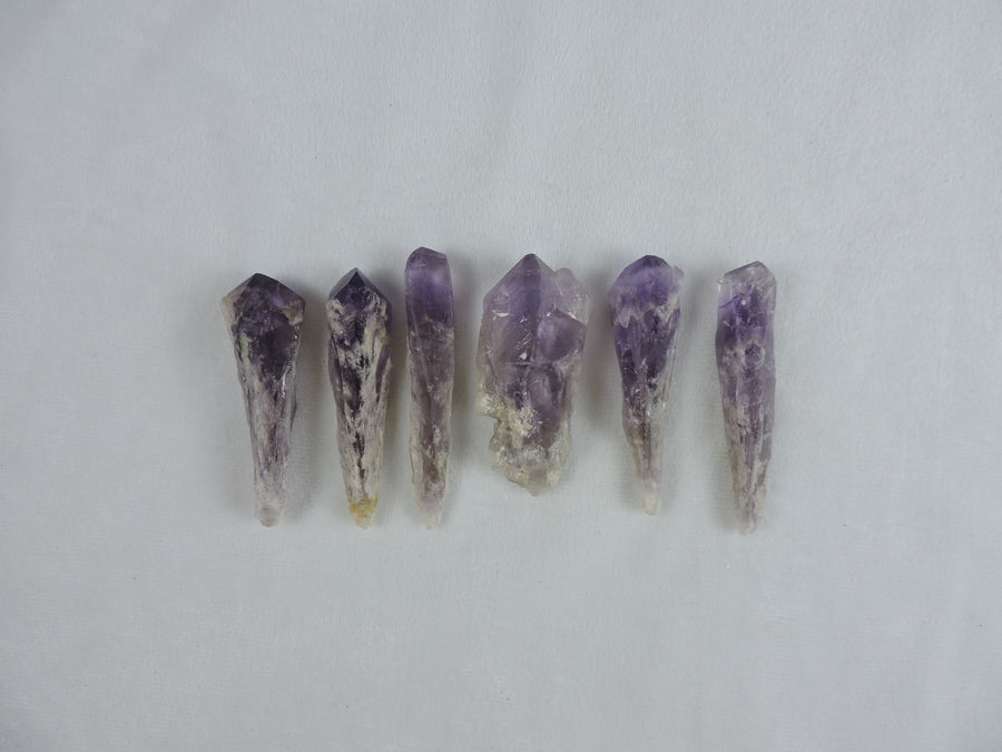 Amethyst Laser Wands - (Price Per Piece)