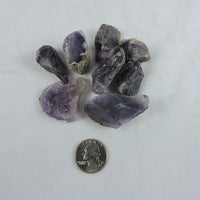 Amethyst Chunks from Zaire- 20g (Price Per Piece)