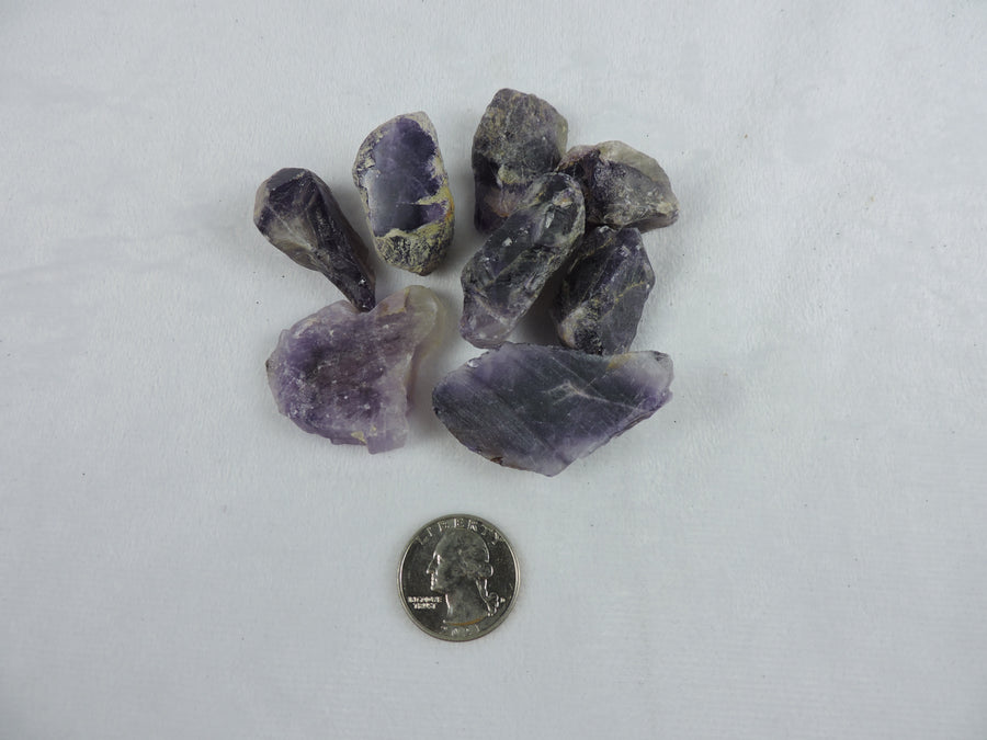 Amethyst Chunks from Zaire- 20g (Price Per Piece)