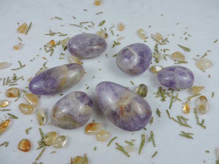 Amethyst Palm stone - 50 g - 75 g (Price Per Piece)