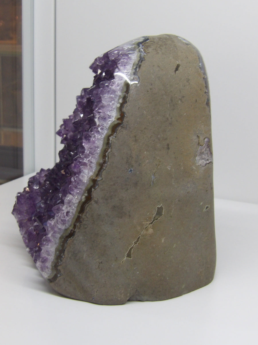 Amethyst Crystal Cut Base