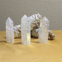 ✨ Angel Aura Quartz Points (3.5”–4”)