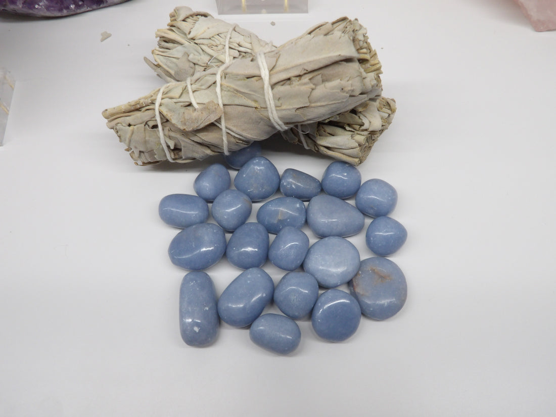 blue angelite crystal