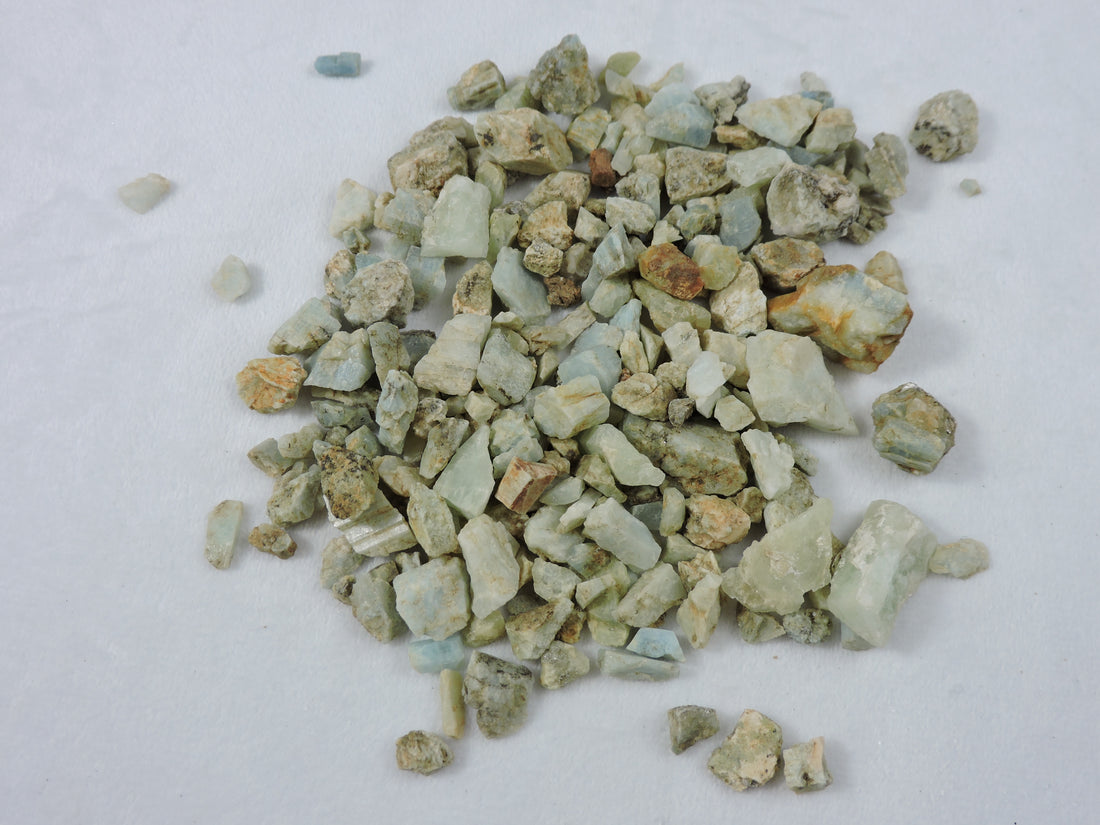 Aquamarine Rough Chips (Price Per Gram)