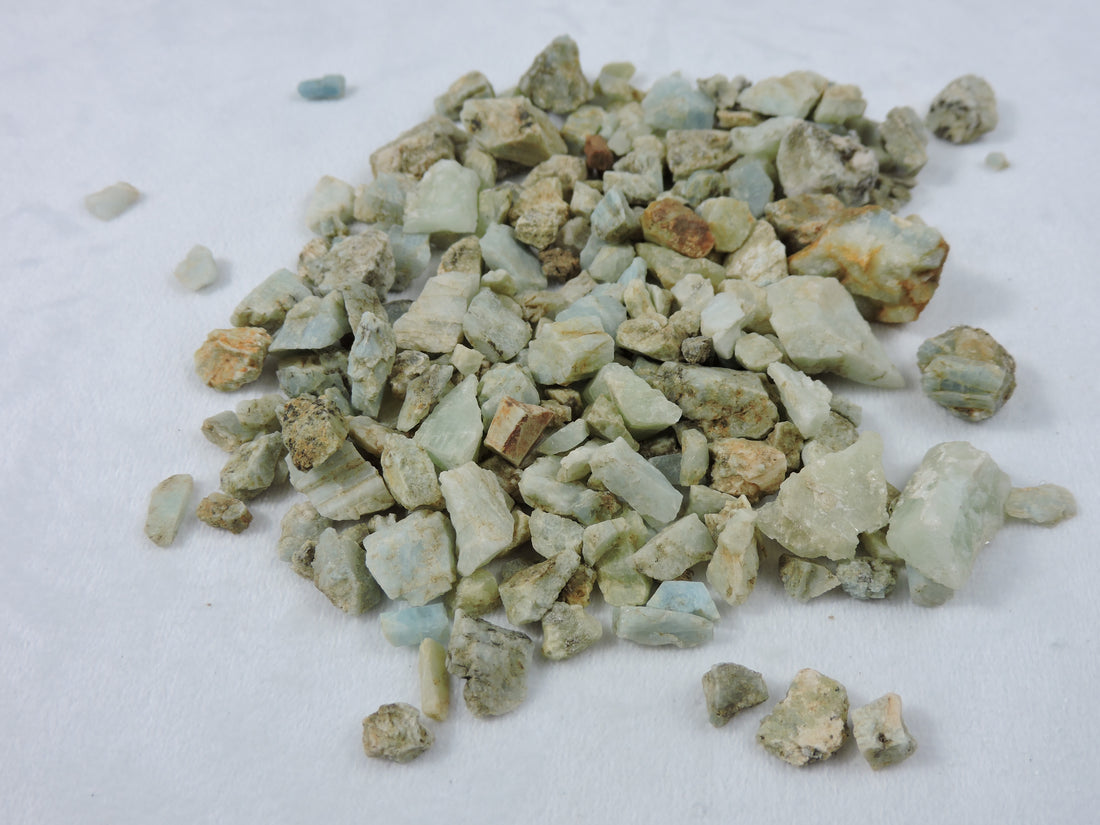 Aquamarine Rough Chips (Price Per Gram)