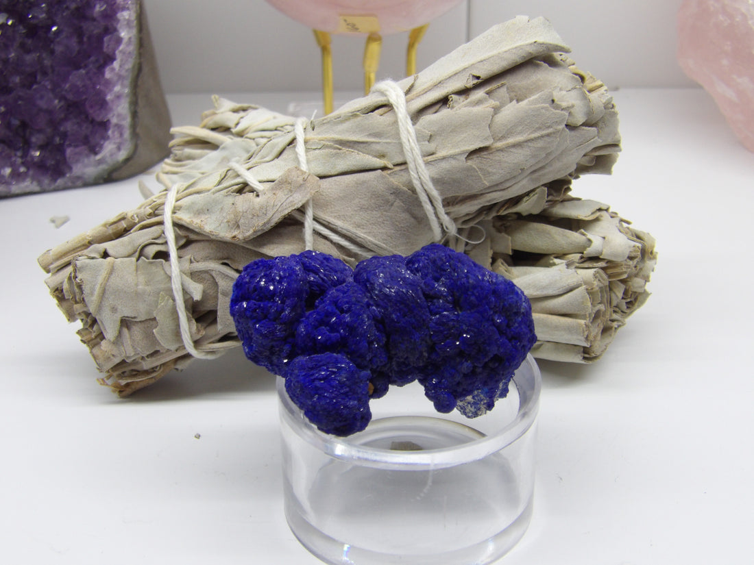 Natural Blue Azurite Specimen