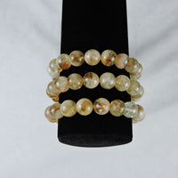 Citrine beaded bracelet - 10 mm beads (Price Per Piece)