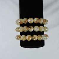 Citrine beaded bracelet - 10 mm beads (Price Per Piece)