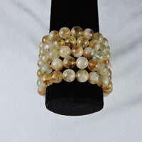 Citrine beaded bracelet - 10 mm beads (Price Per Piece)