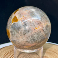 Natural Black Moonstone Sphere