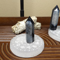 Black Agate Points – Polished (3.5”–4”)