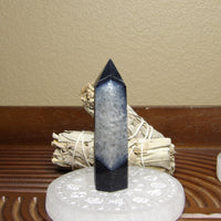 Black Agate Points – Polished (3.5”–4”)