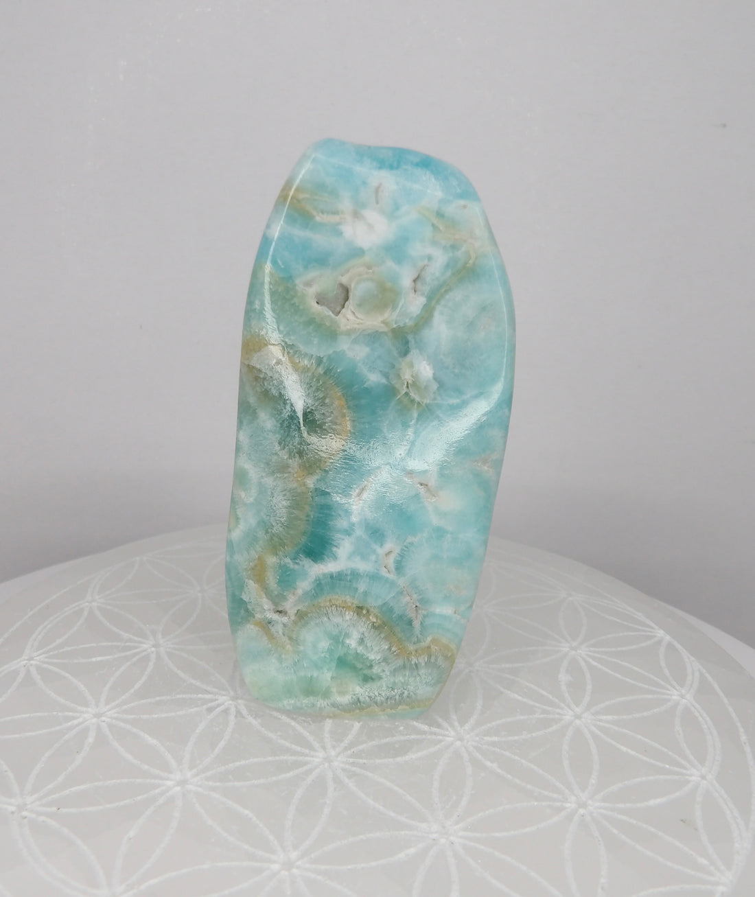 Blue Aragonite Polished Freeforms from Afghanistan | Choose Your Piece