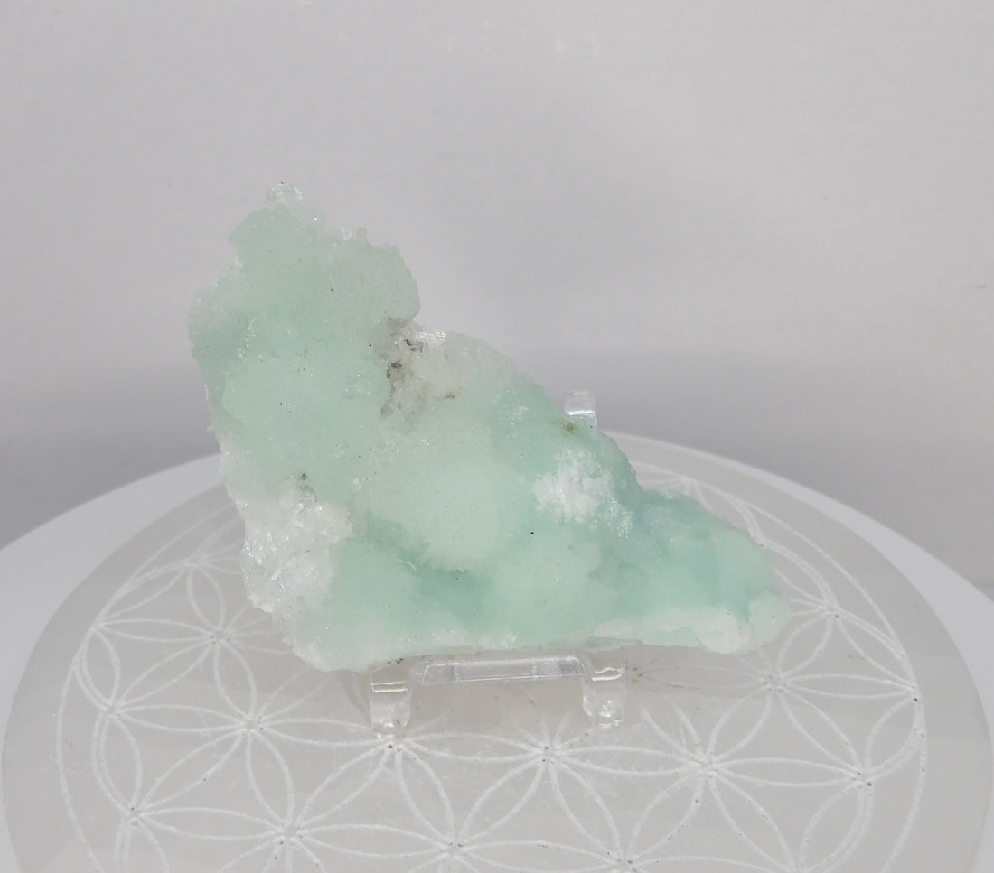 Blue aragonite Specimen from Inner Mongolia China
