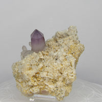 Brandberg Amethyst on Matrix with Quartz Cluster – Namibia
