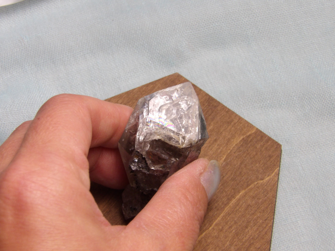 Scepter Skeletal Herkimer Diamond 💎✨👑🌈