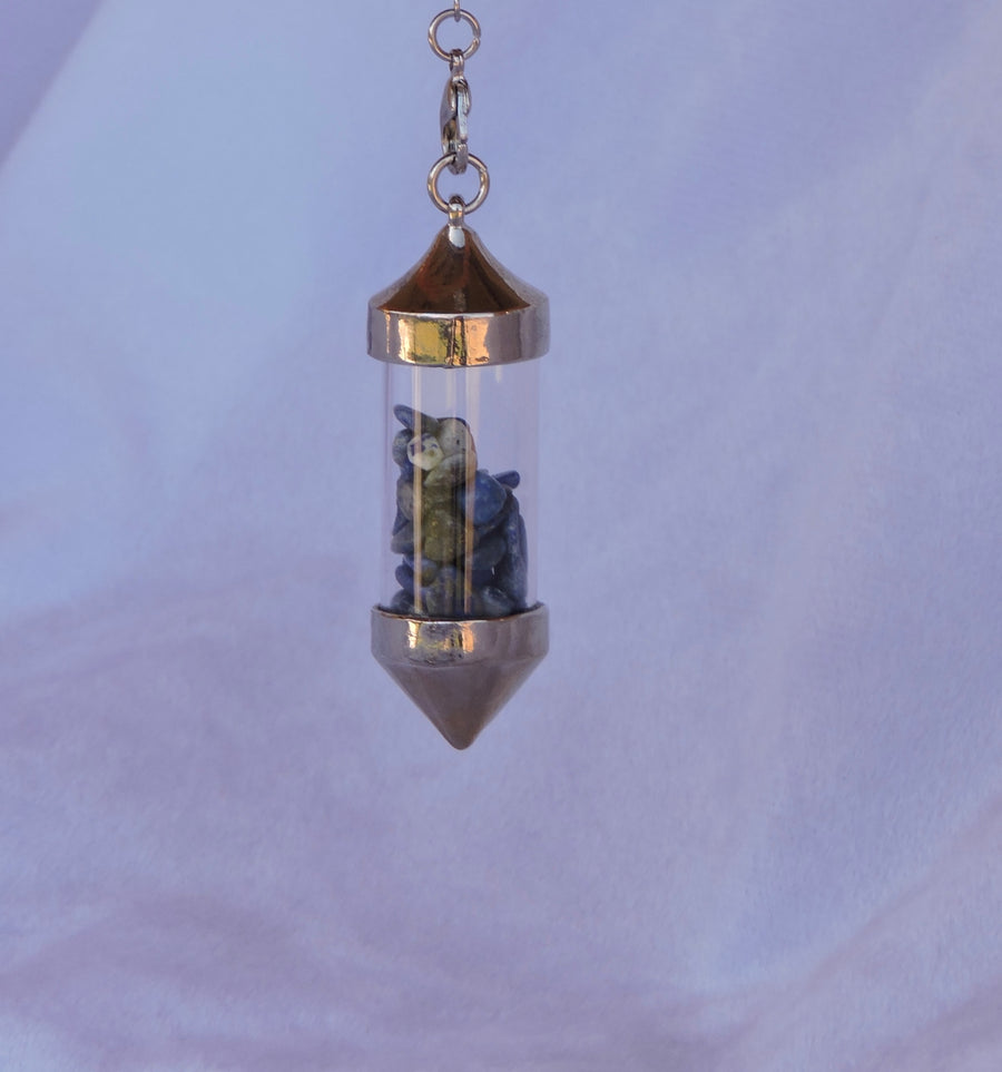 ✨ Crystal Chips Energy Pendulum – Harness the Power of Gemstone Energy ✨