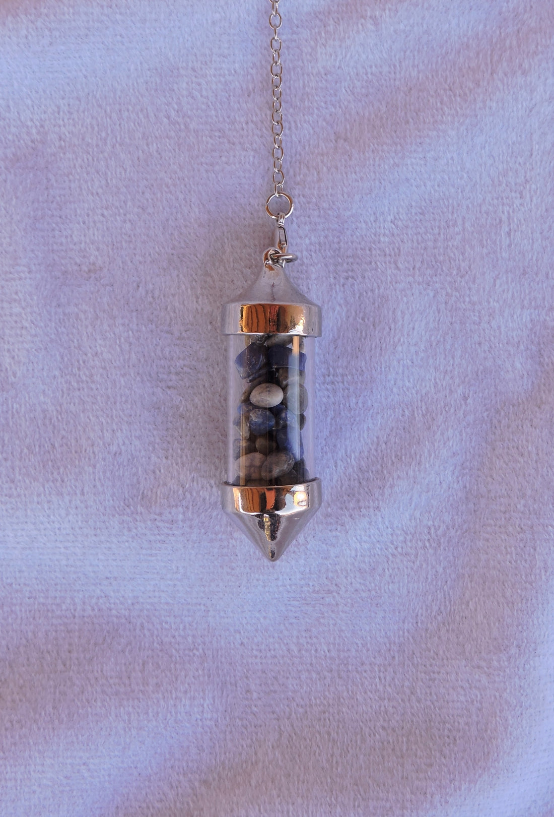 ✨ Crystal Chips Energy Pendulum – Harness the Power of Gemstone Energy ✨