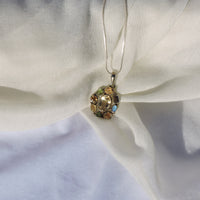 Multi-Gemstone Pendant – A Harmony of Nature's Radiance