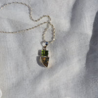 Citrine and Peridot Pendant