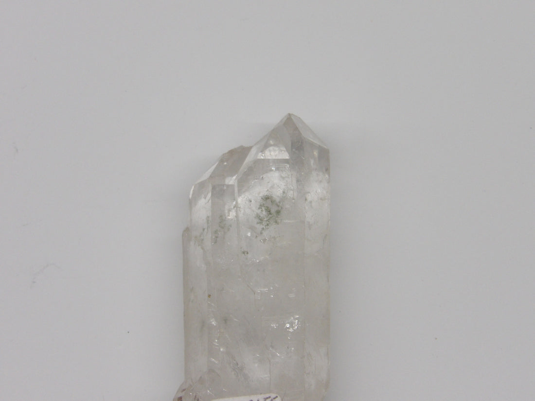 Clear Quartz Point with Chlorite Inclusion