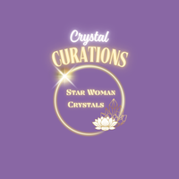 Hand-selected crystals cleansed and charged with Star Woman energy, part of Star Woman Crystal Curations.