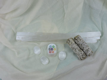 Selenite Wands  15"(Price Per Piece)