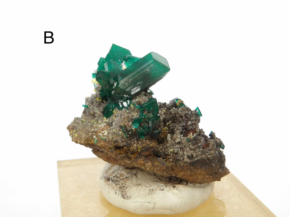 Dioptase Specimens from DR Congo | Choose Your Piece