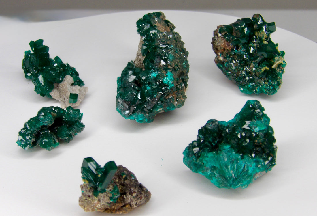 Dioptase Specimens from DR Congo | Choose Your Piece
