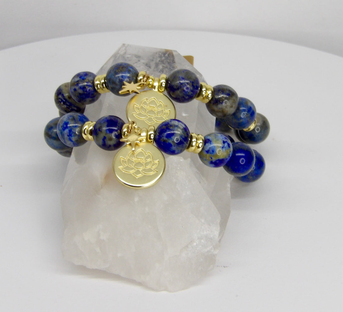 Divine Insight Manifestation Lapis Lazuli Bracelet | Limited Edition Lapis Lazuli