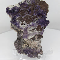 Druzy Fluorite & Calcite from El Potosí Mine, Mexico