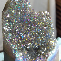 🌈 Angel Aura Quartz Cut Base (4 lbs • 6x5”)