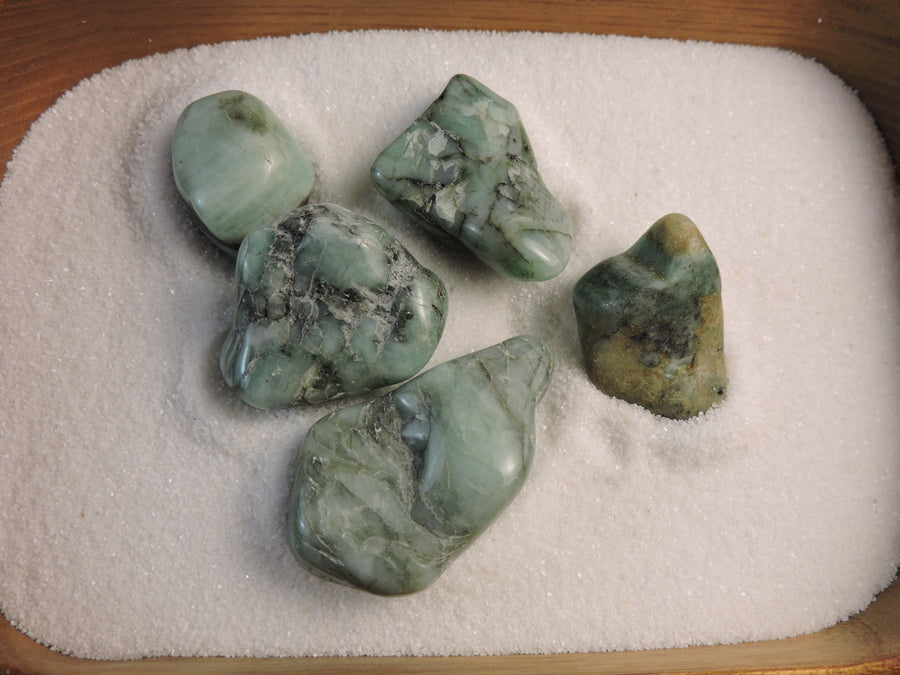 Tumbled Emerald (Price Per Piece)