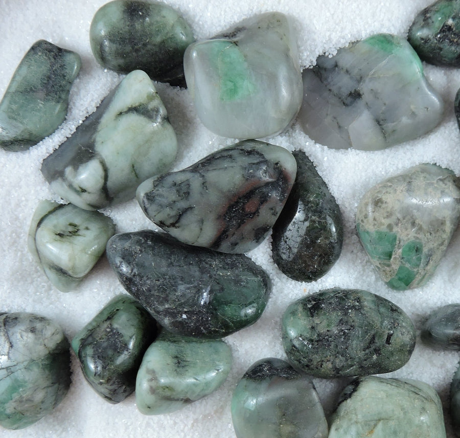 Tumbled Emerald (Price Per Piece)