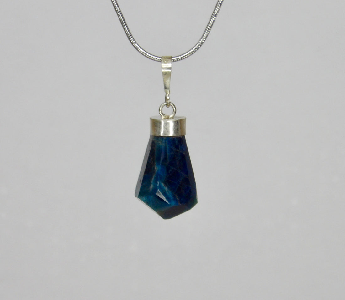 Natural Hauyne with Sodalite Pendant | Choose Your Piece | Badakhshan, Afghanistan | UV Reactive