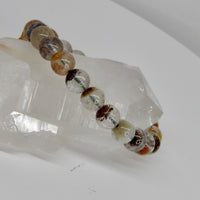 High-Quality Garden Quartz Bracelet | 10mm Natural Gemstone Beads
