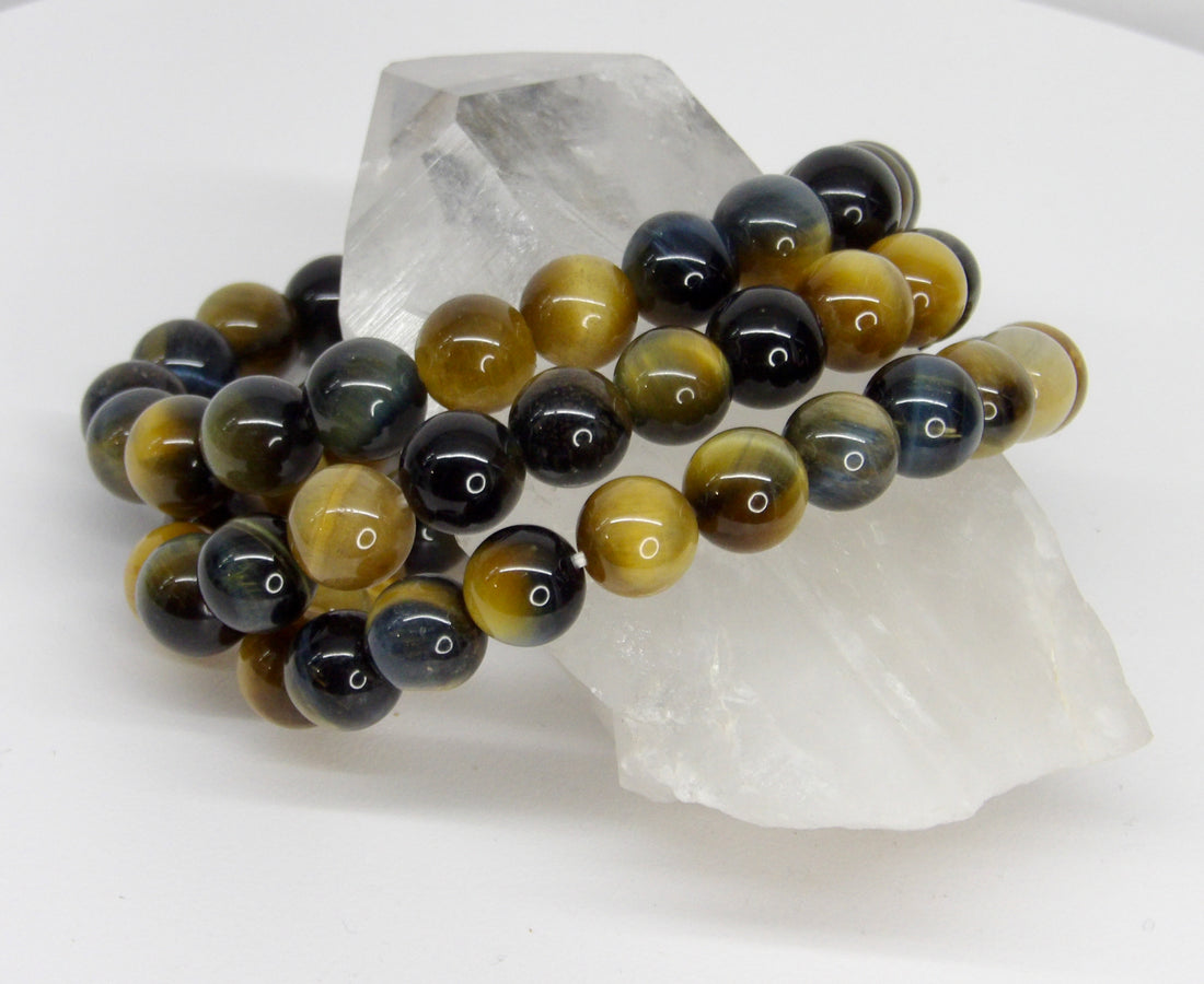 High-Quality Mixed Tiger’s Eye Bracelet