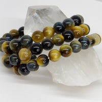 High-Quality Mixed Tiger’s Eye Bracelet