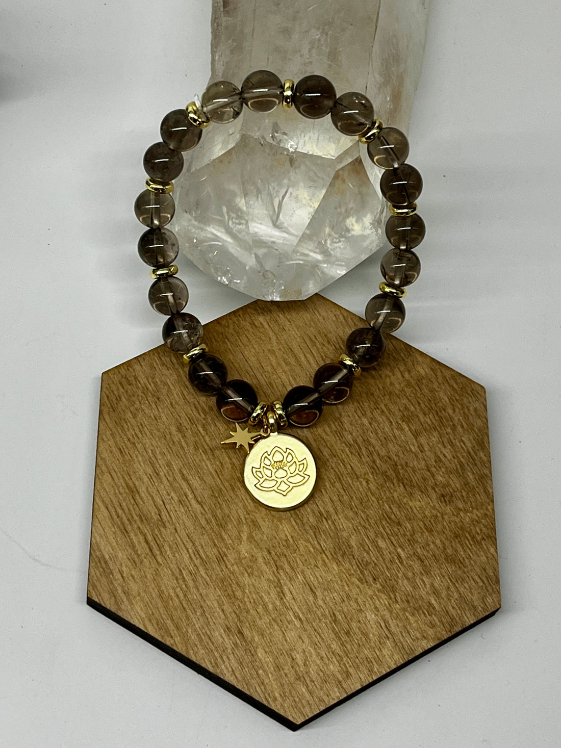 🤎 Smoky Quartz Divine Grounding Bracelet