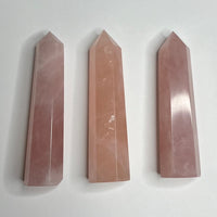 Rose Quartz Towers - Deep Pink  (50 - 80 grams) (Price Per Piece)-  From Madagascar