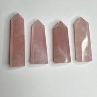 Rose Quartz Towers - Deep Pink  (50 - 80 grams) (Price Per Piece)-  From Madagascar