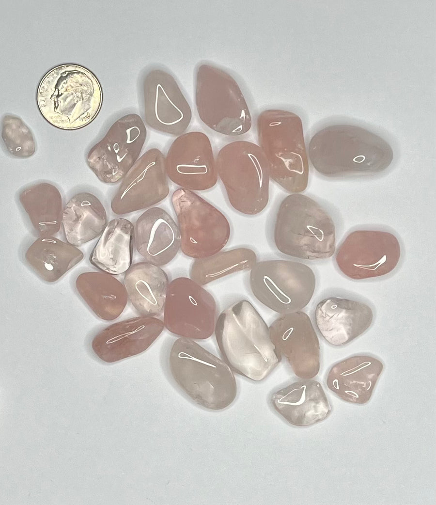 Rose Quartz - Tumbled (2g) (Price Per Piece)