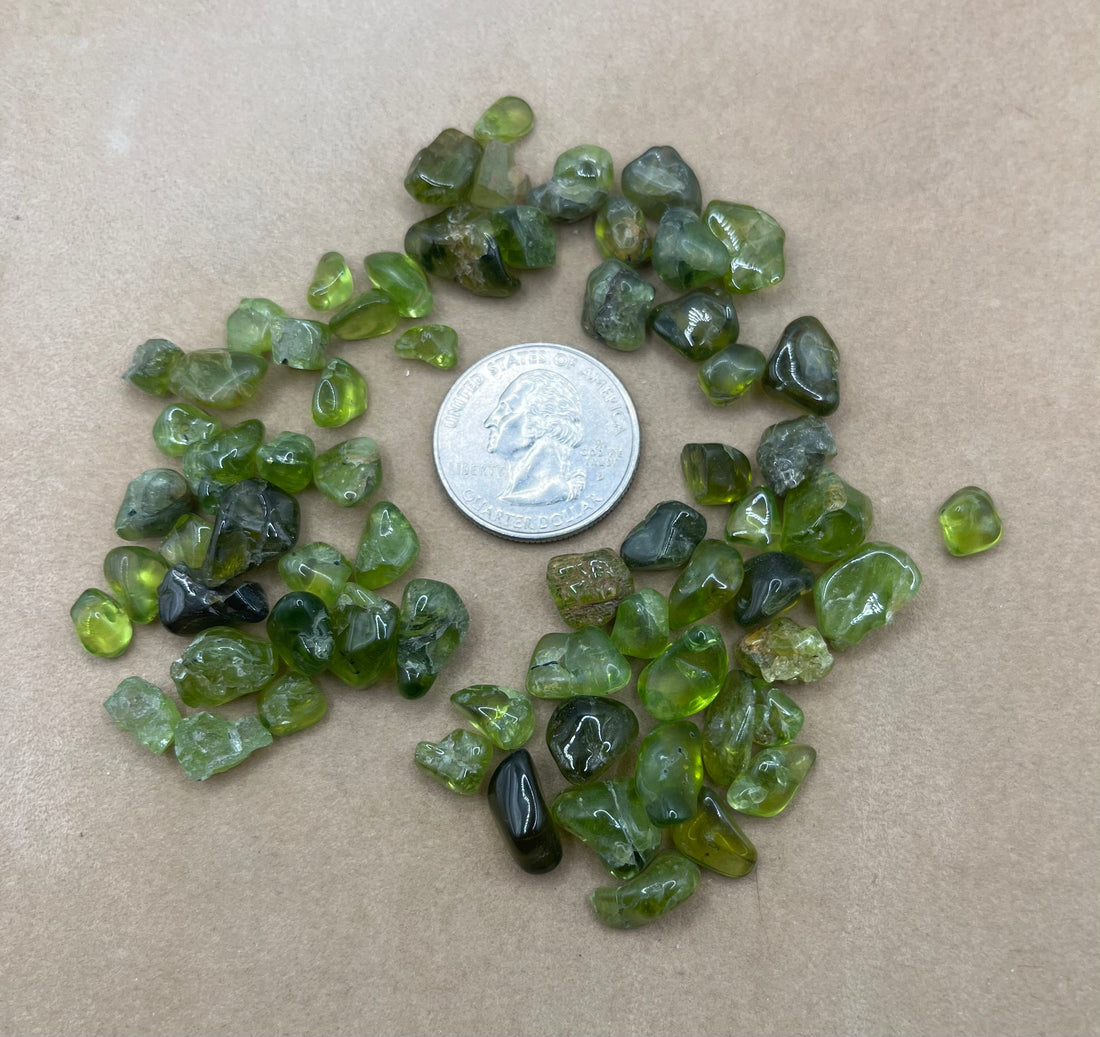 Green Garnet from Namibia -  (Price Per Piece)