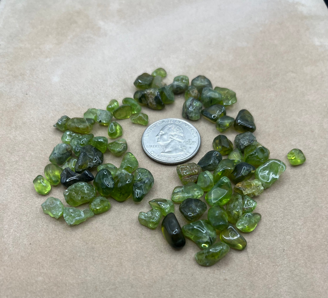 Green Garnet from Namibia -  (Price Per Piece)