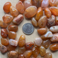 Tumbled Carnelian Stones